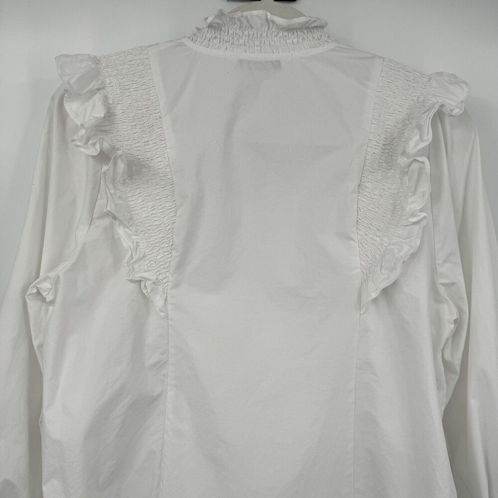 ASOS White Ruffle Blouse - Picture 4 of 12